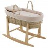 COUFFIN MATELASSE+P.BERCEAU NA RUSTIC ROSE 39x80x61 CM