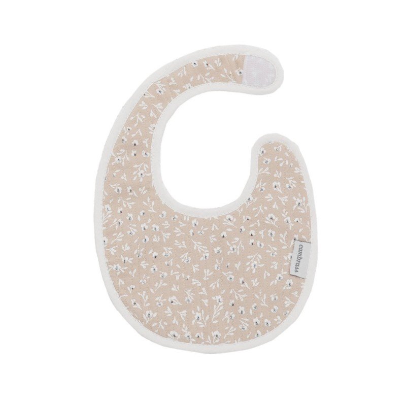 BAVOIR ROND VELCRO RUSTIC ROSE 16x19x1 CM