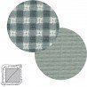COPERTA REVERSIBILE 65x65x1 CM VICKY VERDE