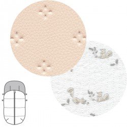 SACCO P.PASSEGGINO UNIVERSALE SPRING CREMA 45x98x3 CM