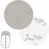SACCO P.PASSEGGINO UNIVERSALE SPRING PERLA 45x98x3 CM