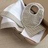 BABY HANKY DERBY BEIGE 29.5x15.5x1 CM