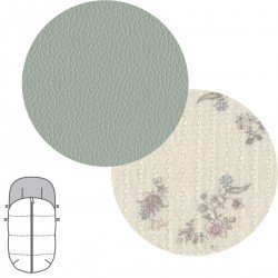 SACO SILLA UNIVERSAL GARDEN MINT 45x98x3 CM