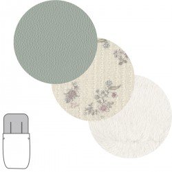 CHANCELIÈRE POUSSETTE TOKYO GARDEN MINT 43x92x5 CM