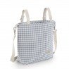SAC POUSSETTE TALEGA VICKY BLEU 12x40x35 CM