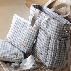 SAC POUSSETTE TALEGA VICKY BLEU 12x40x35 CM