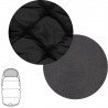 SACCO PER PASSEGGINO DACA BARBOUR NERO 51x105x5 CM