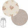 SACO SILLA UNIVERSAL BRANCH BEIGE 45x98x3 CM