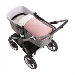 FOOTMUFF 2 IN 1 PUPPY PINK...