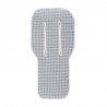 PASSEG.CUSCINO CARROZ. OVAL R. VICKY AZZURRO 43x88x1 CM