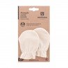 PAIR OF MITTENS LISO IVORY ..