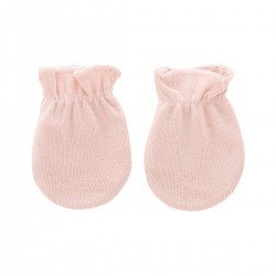 BERRETO & GUANTI .. LISO BLUSH