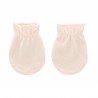 BERRETO & GUANTI .. LISO IVORY