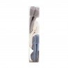 COMPLETO 3 CALZINE LISO BLUE T.0000 (15 - 16)