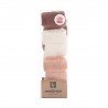 COMPLETO 3 CALZINE LISO BLUSH T.0000 (15 - 16)