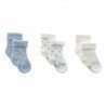 COFFRET 3 CHAUSETTES BEBE STAR BLEU T.000 (17 - 18)