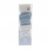 COFFRET 3 CHAUSETTES BEBE STAR BLEU T.000 (17 - 18)