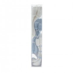 COMPLETO 3 CALZINE STAR AZURRO T.000 ( 17 - 18)