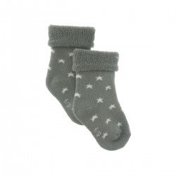 COFFRET 3 CHAUSETTES BEBE STAR GRIS T.0000 (15 -16)