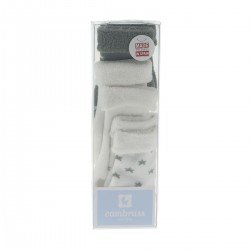 COFFRET 3 CHAUSETTES BEBE STAR GRIS T.0000 (15 -16)