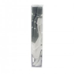 COFFRET 3 CHAUSETTES BEBE STAR GRIS T.0000 (15 -16)