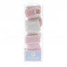 COFFRET 3 CHAUSETTES BEBE LISO ROSE T.000 (17 - 18)