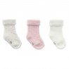 COMPLETO 3 CALZINE MOTAS ROSA T.000 ( 17 - 18)
