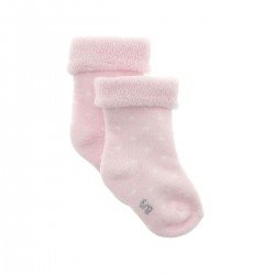 COMPLETO 3 CALZINE MOTAS ROSA T.000 ( 17 - 18)