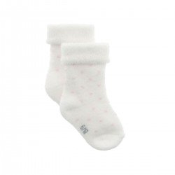 COMPLETO 3 CALZINE MOTAS ROSA T.000 ( 17 - 18)