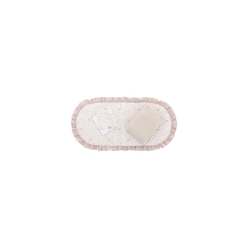 QUILT FOR PRAM PACK ABETE BEIGE 35x75x1 CM