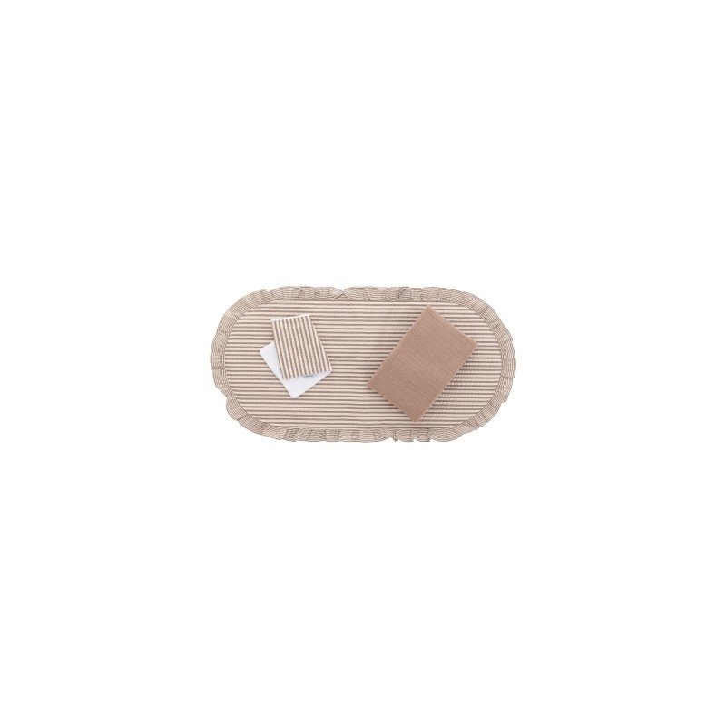 QUILT FOR PRAM PACK DERBY BEIGE 35x75x1 CM