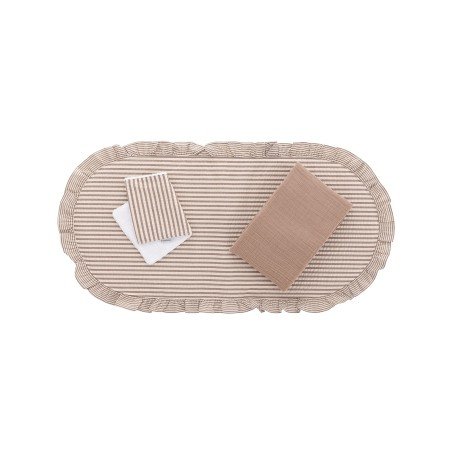 QUILT FOR PRAM PACK DERBY BEIGE 35x75x1 CM