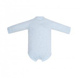BODY L.SLEEVE CROSSED 410,1 BLUE