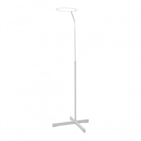 CIEL DE LIT MÉTAL EXTENSIBLE 38x180 CM LISO E BLANC