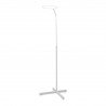 CIEL DE LIT MÉTAL EXTENSIBLE 38x180 CM LISO E BLANC