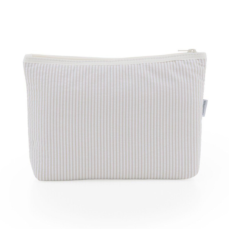 TROUSSE DE TOILETTE CANDELA ECRU 6x28x20 CM