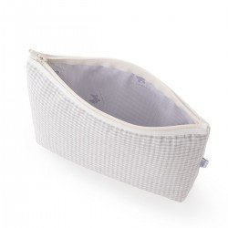 BORSA BAGNO POLO GREY 6x28x20 CM