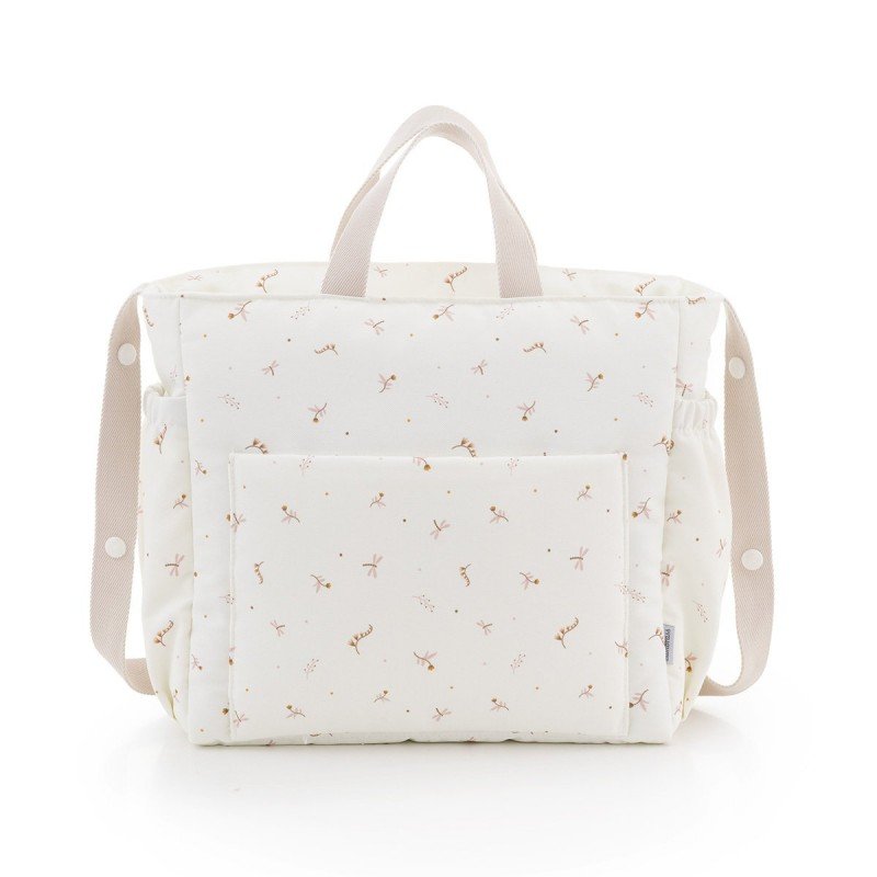 BOLSO MATERNAL PACK BRUCA ROSA 16x43x37 CM