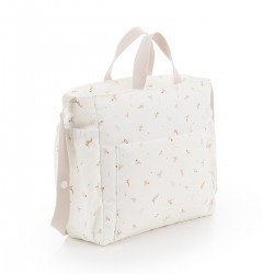 BOLSO MATERNAL PACK BRUCA ROSA 16x43x37 CM