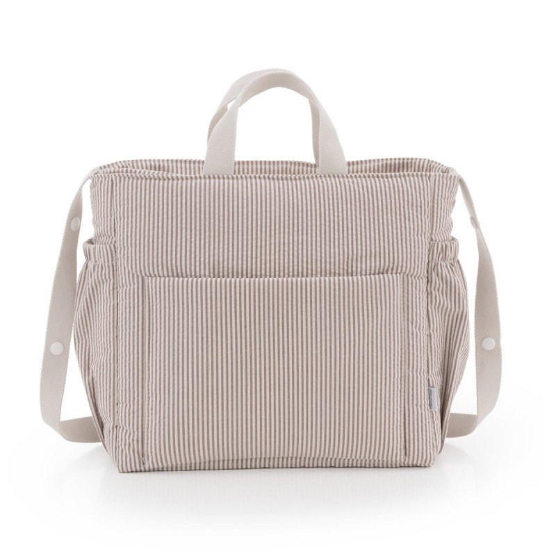 BOLSO MATERNAL PACK CANDELA WINE 16x43x37 CM