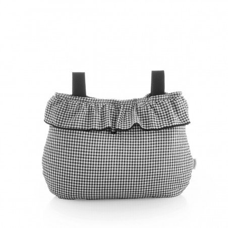 ORGANIZER BAG BOHO POLO BLACK 13x38x20 CM