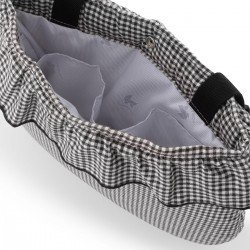 ORGANIZER BAG BOHO POLO BLACK 13x38x20 CM