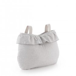 SAC ORGANISATEUR BOHO POLO GREY 13x38x20 CM