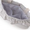 SAC ORGANISATEUR BOHO POLO GREY 13x38x20 CM