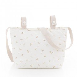 BOLSO ORGANIZADOR XL BRUCA SAND 15x38x28 CM