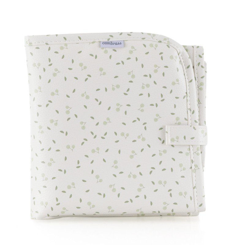 NAPPY CHANGER 40x60x1 CM CHERRY GREEN WATER