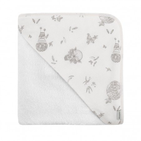 TOWEL CAP 100x100x1 CM GLOBE ECRU