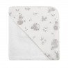 SERVIETTE DE BAIN A CAPUCHE 100x100x1 CM GLOBE ECRU