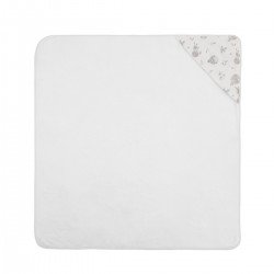 SERVIETTE DE BAIN A CAPUCHE 100x100x1 CM GLOBE ECRU