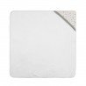 SERVIETTE DE BAIN A CAPUCHE 100x100x1 CM CALMA VERT